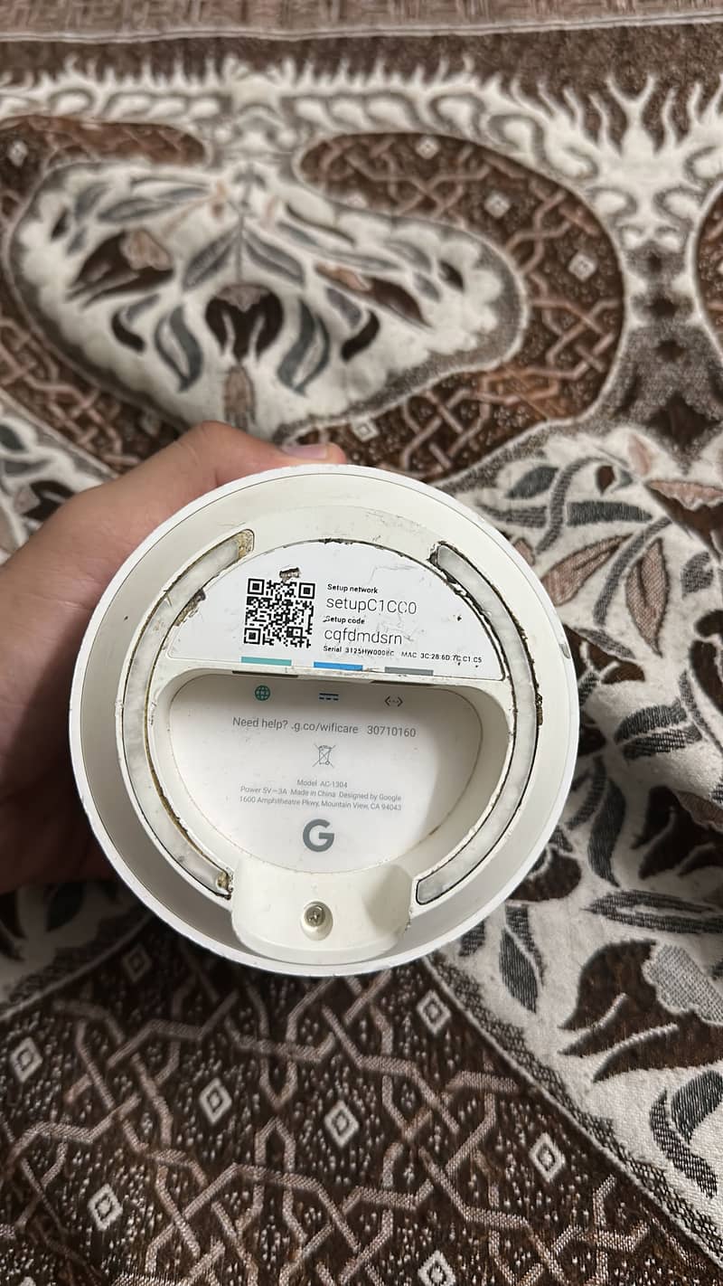 Google mesh device AC1304 model 2