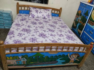 furniture bed+cupboard+ dressing
