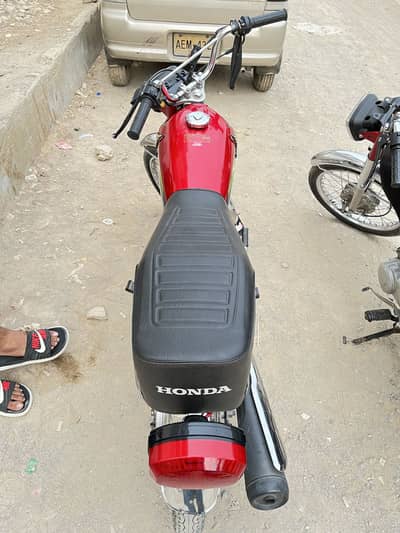 CG125 2017 model 2018 registration