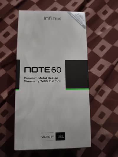 Infinix note 60