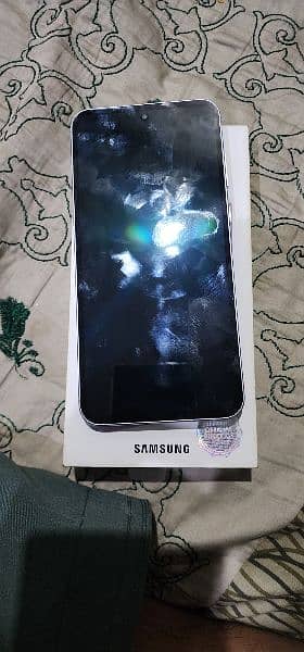 samsung a55 10/10 condition box and cable