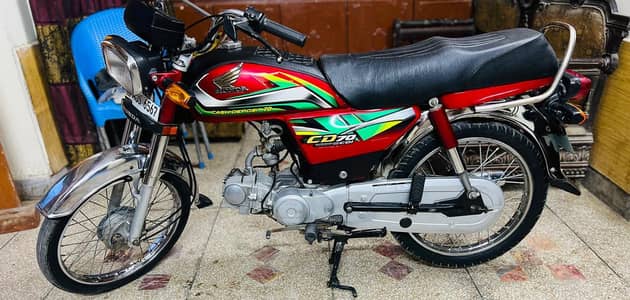 honda cd 70 2022 model  good condition