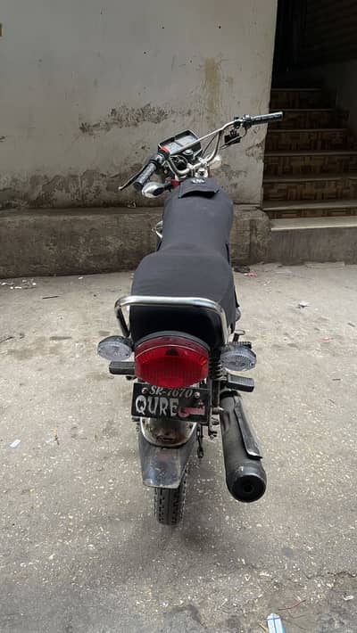 Honda Cg 125 1993 Model Sanghar Number