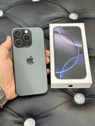 iPhone 16pro, 256GB, Factory Unlock non PTA with box