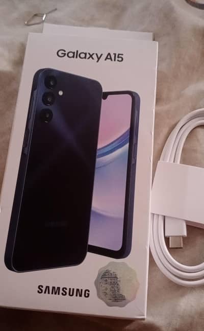 Samsung galaxy A15 4g 6/128, 10/10 condition scratchless