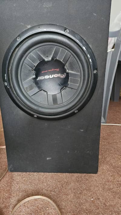 pioneer original sub woofer Quality punch bass