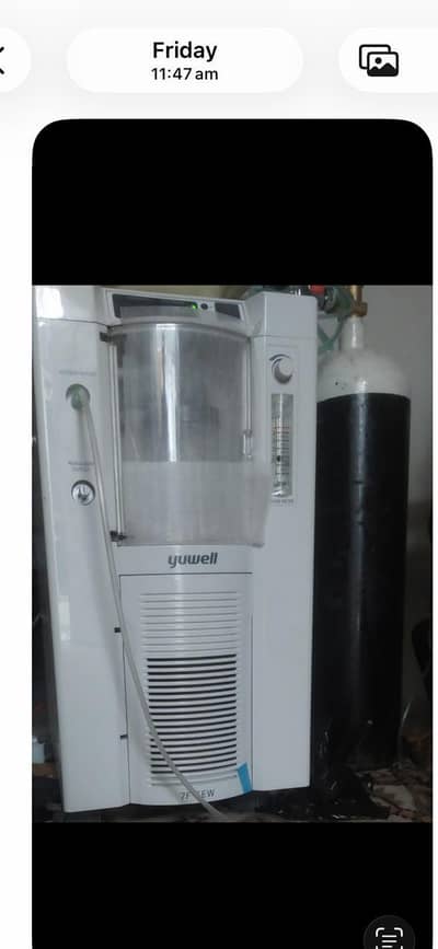 Used Yuwell 7F-5B 5L/min Oxygen Concentrator