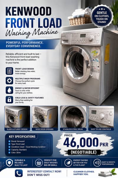 Kenwood washingmachine