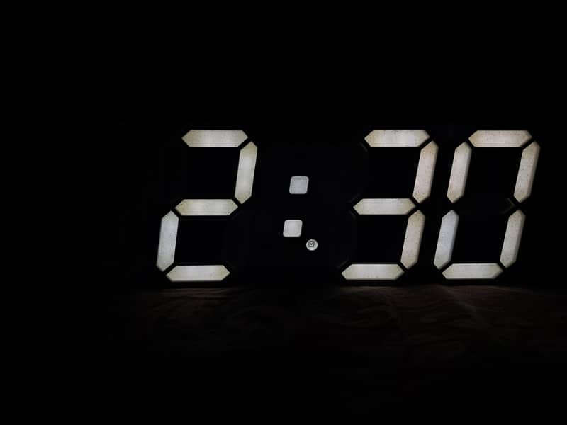 clock light connected with usb cable 3