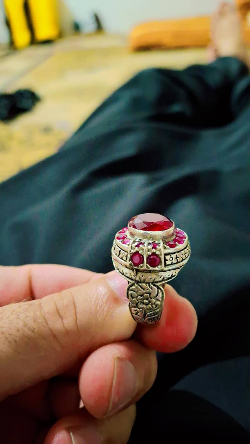 yaqoot chandi ring 1