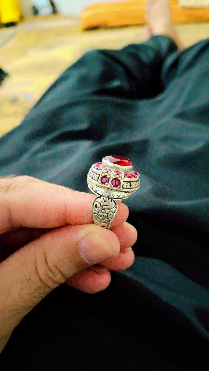 yaqoot chandi ring 3