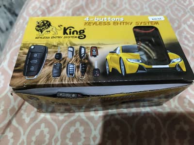 car remote key with system