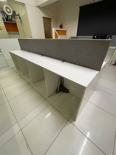 Office Employee Tables for sale (URGENT) - 23 Seater (10X | 10X | 3X)