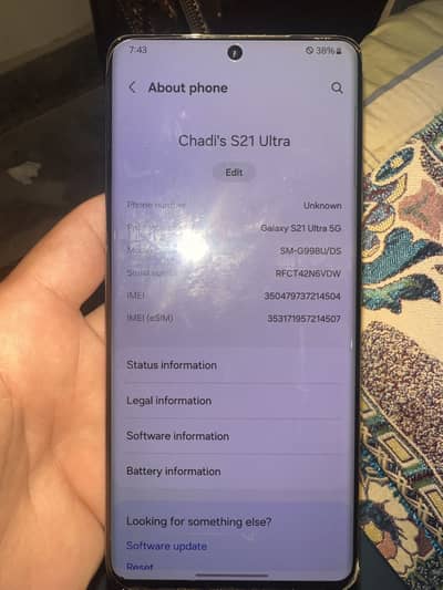 Samsung Mobile S21 Ultra