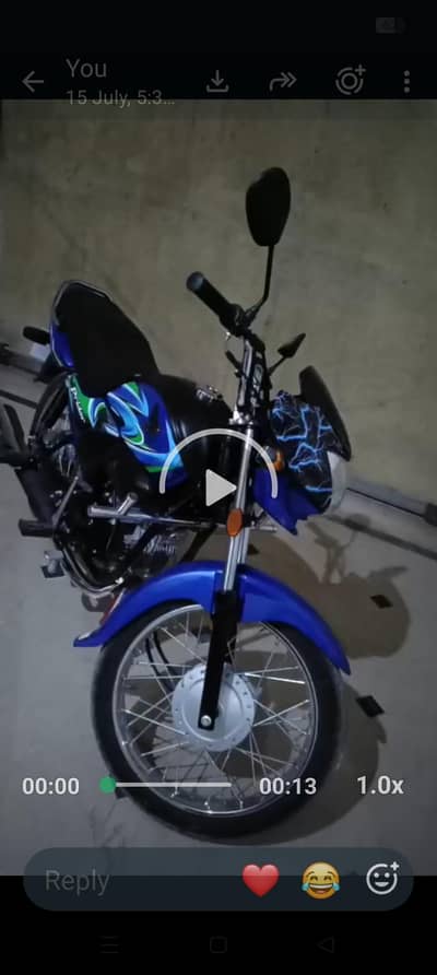 Honda prider 100cc open letter hy