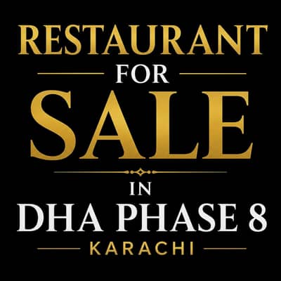 Cafe for Sale in Phase 8 Karachi