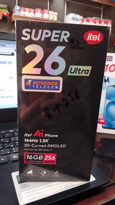 Itel S26 Ultra 256GB 8GB PTA Approved