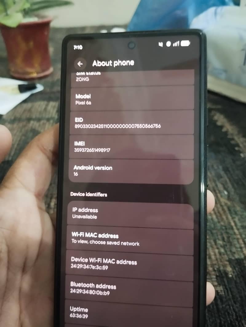 Google Pixel 6a 5