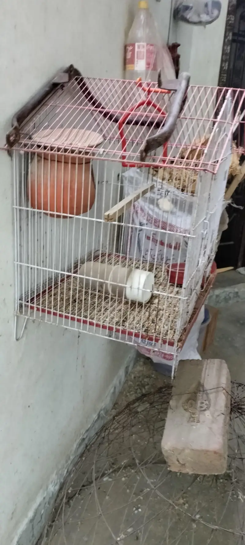 cage parrot cage like new — photo 4