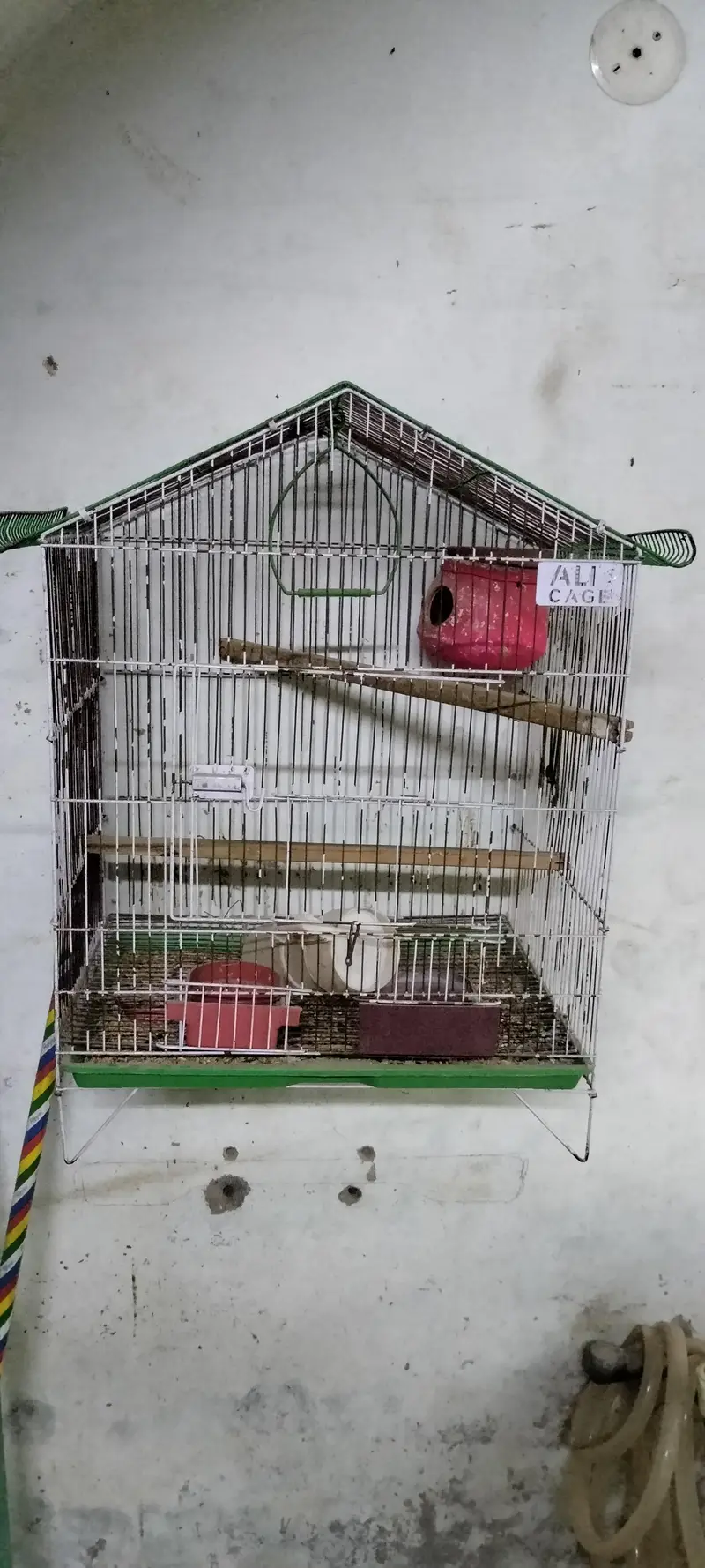 cage parrot cage like new — photo 5