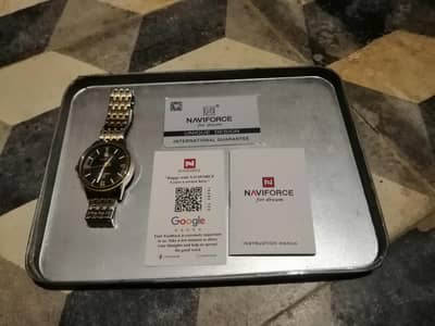 Original Naviforce Men's Watch – Used – Excellent Condition