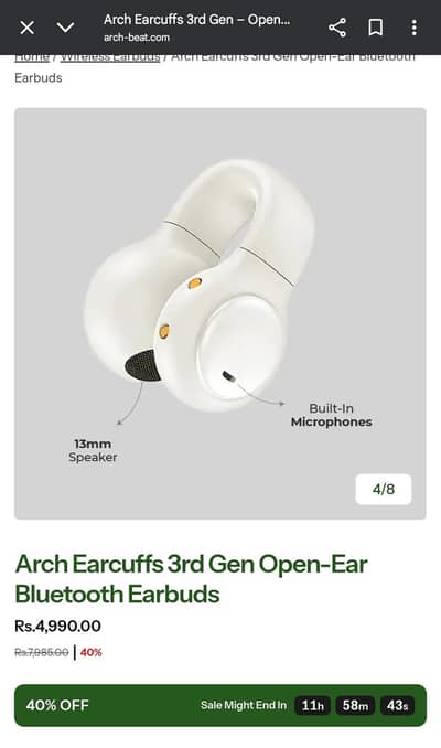 Arch Beat Earcuffs