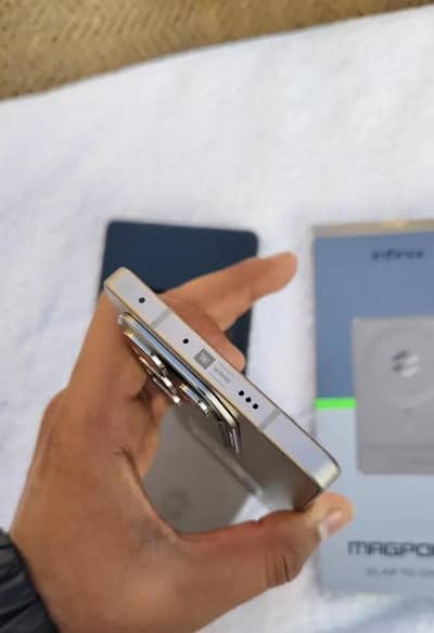 Infinix note 50 pro PTA approved with box 10/10 condition  water pack