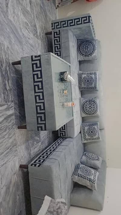 L shaped sofa