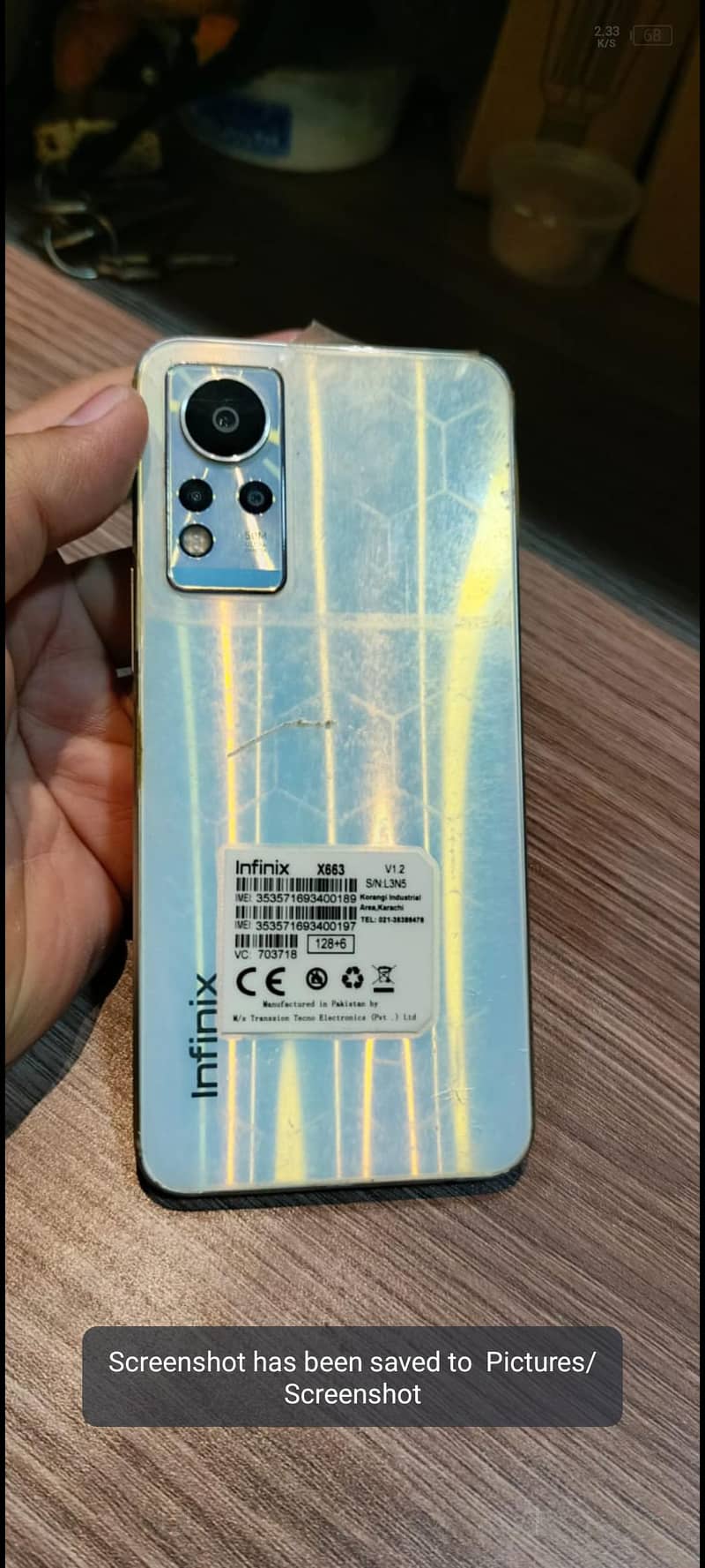 Infinix Note 11 8