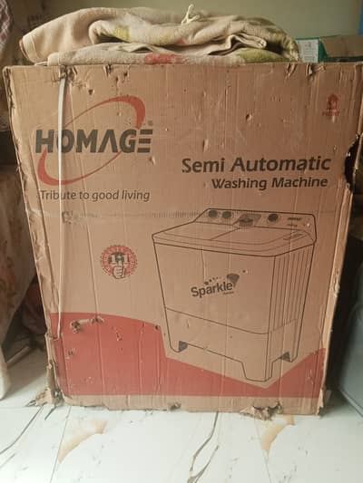 Homage Semi Automatic Washing Machine with Spinner