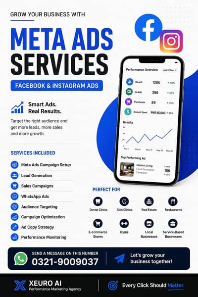 Meta Ads Services | Facbook & Instsgram Ads Expert | Lead generation