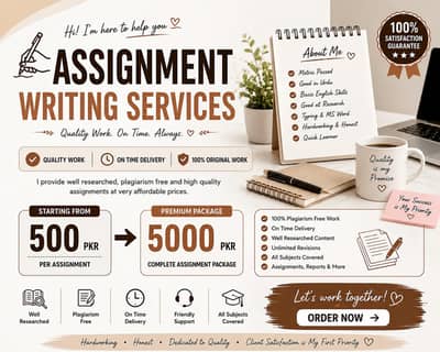 Assignment Writer | Assignment Writing Services