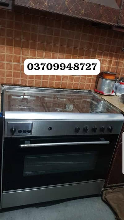 5 burner  cooking range for sale