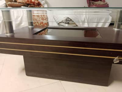 wooden centre table