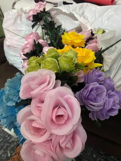 beautiful artificial flowers