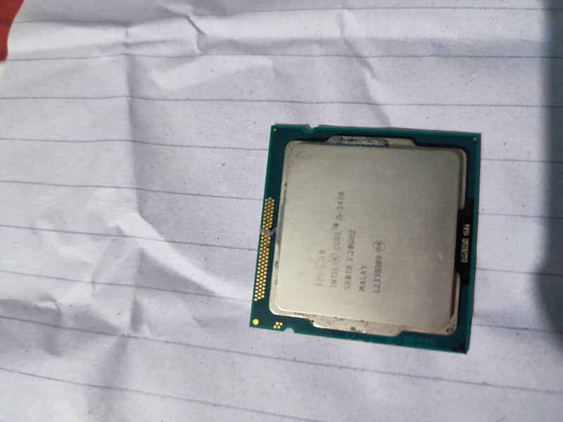 i5 3470 3rd generation processor CPU 0