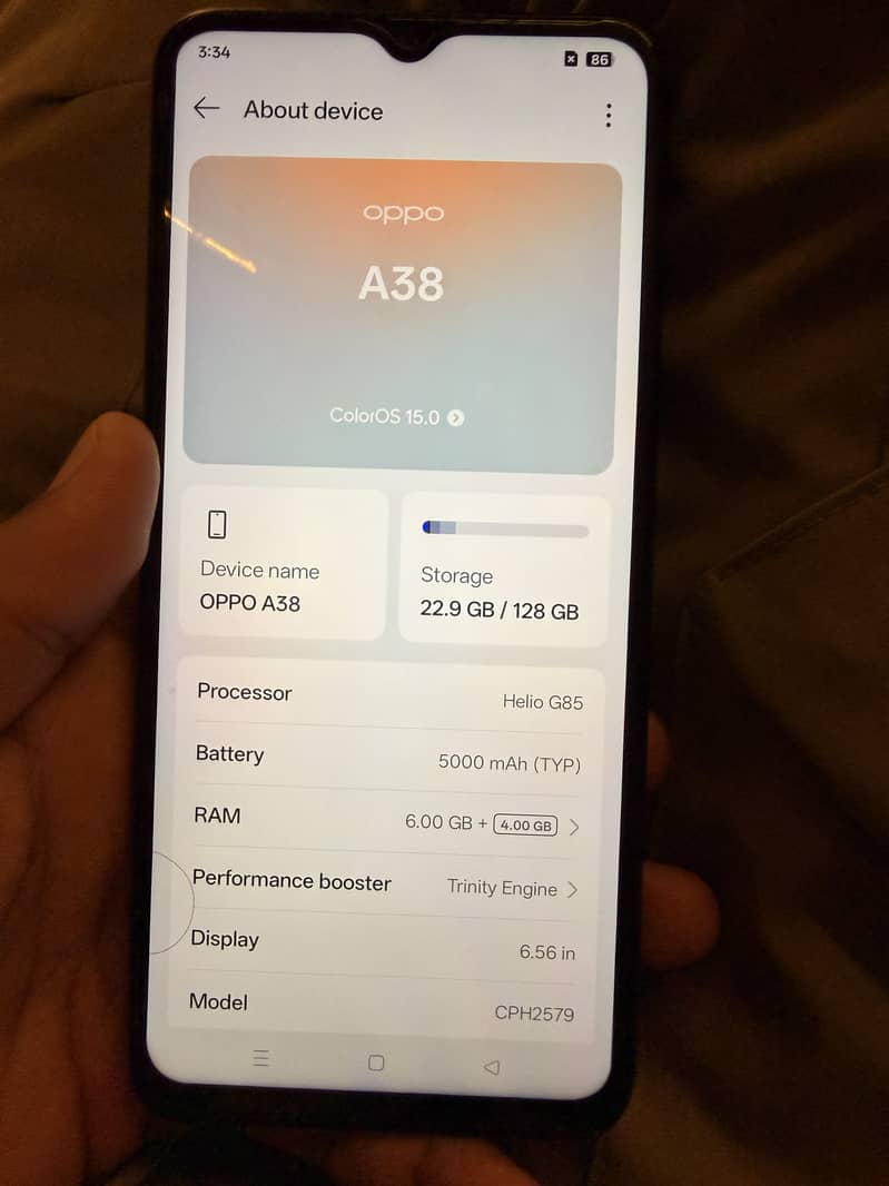 OPPO A38 13