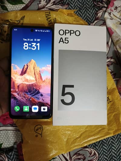 OPPO A5 2025 in warranty