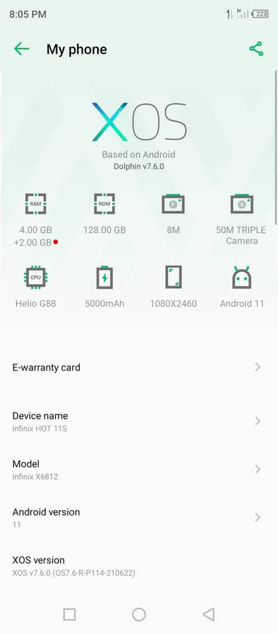 Infinix Hot 11s