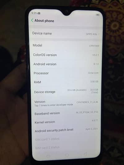 OPPO A5s