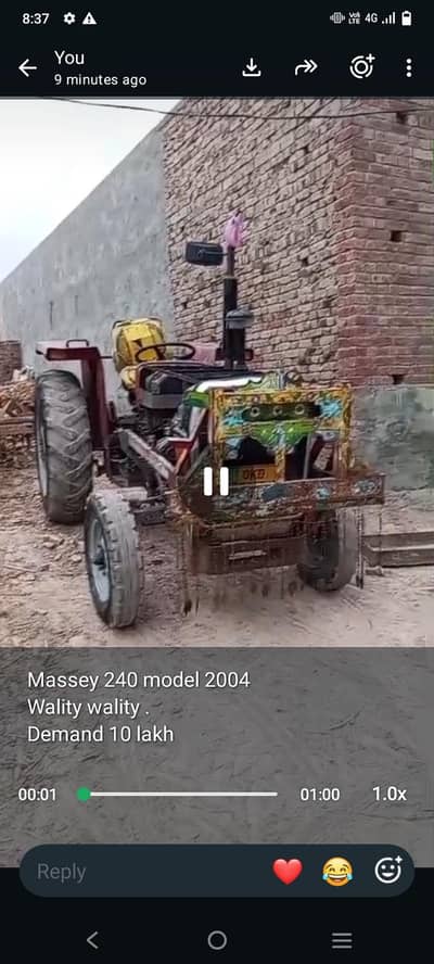 Massey 240 Model 2004