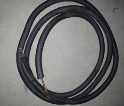 15 Feet Insulated AC Silver Pipe