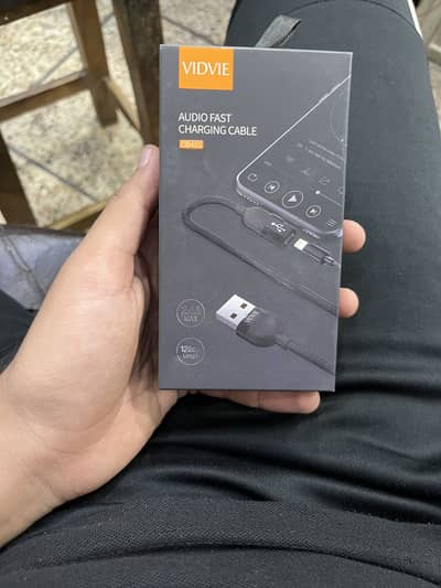 Vidvie audio plus charging cable for iphones