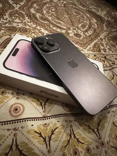 I phone 14 pro max PTA one physical sim