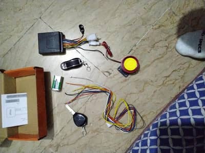 motorbike self start and alarm kit (reasonable)