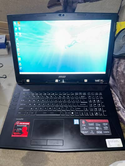 MSI GT72S 6QE Dominator Pro G Tobii Gaming Laptop