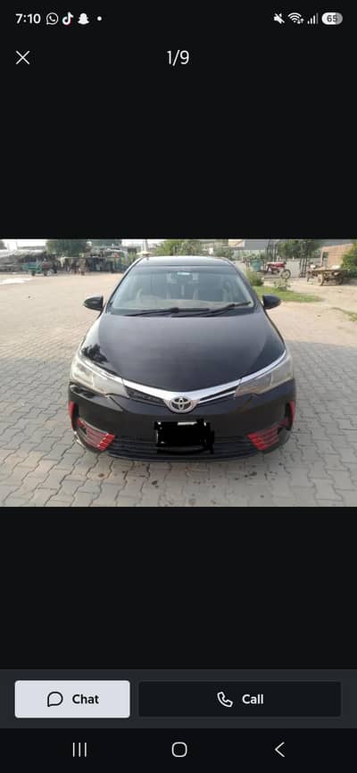 Toyota Corolla XLI 2014