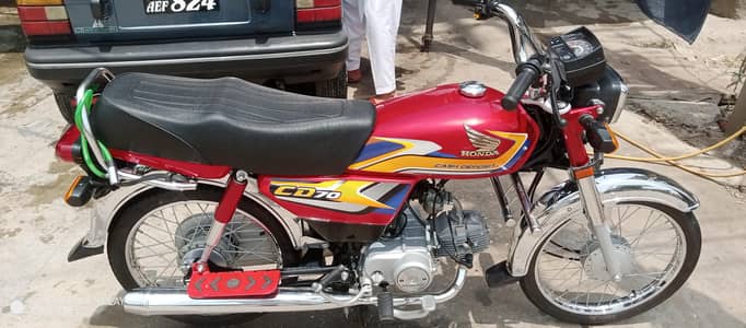 Honda CD 70, 2025  Model Whatsapp. 03406191577