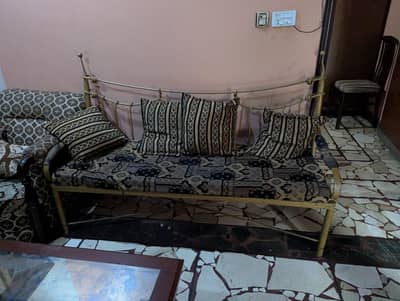 Iron Sofa Set for Sale 3+1+1