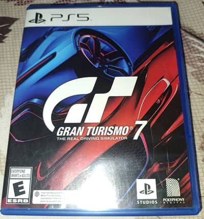 Grand Turismo 7 disc for ps5